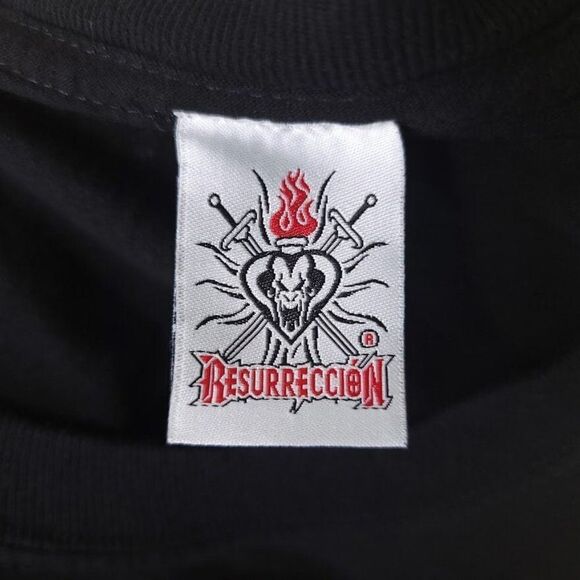 Korn T Shirt Vintage Y2K 2000s Untouchables Resurreccion Blue Mexican Bootleg - Picture 8 of 9